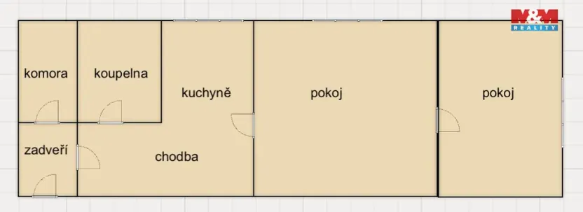 Pronájem bytu 3+kk, Česká Třebová, Hýblova, 85 m2
