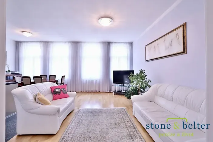 Pronájem bytu 4+kk, Praha - Nové Město, Lublaňská, 90 m2
