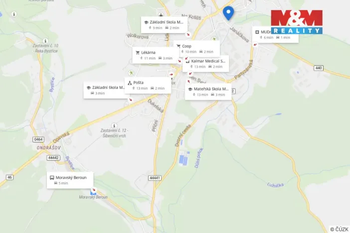 Prodej garáže, Moravský Beroun, Janáčkova, 25 m2
