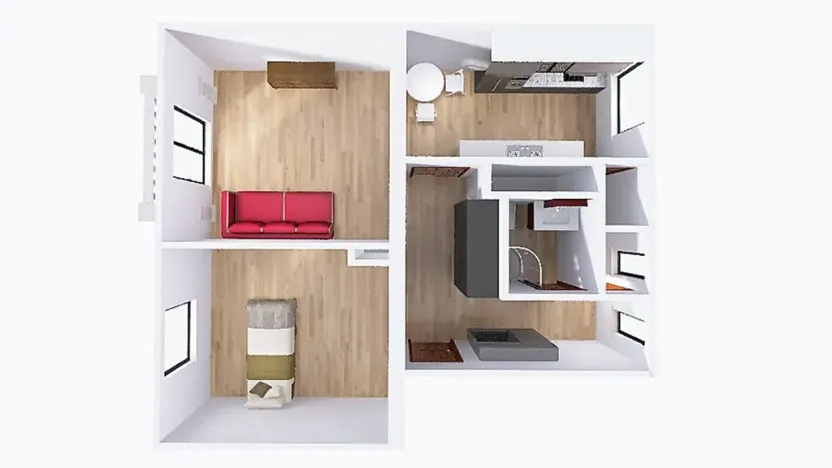 Prodej bytu 2+1, Rakovník, Prokopova, 58 m2