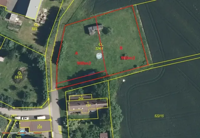Prodej pozemku pro bydlení, Dolní Bousov, 900 m2