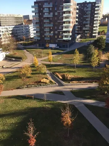 Pronájem bytu 1+kk, Praha - Karlín, Molákova, 36 m2