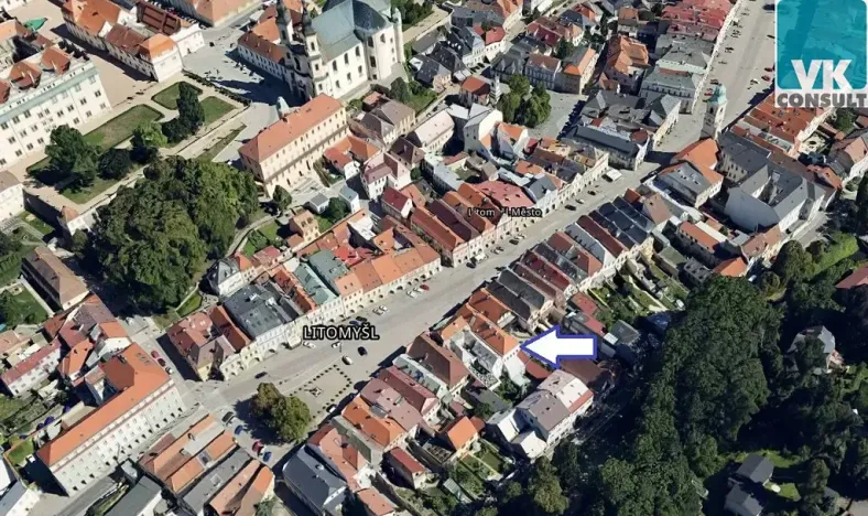 Pronájem bytu 2+1, Litomyšl, Smetanovo náměstí, 86 m2