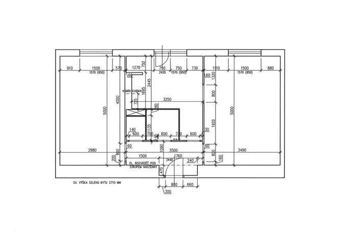 Prodej bytu 2+1, Třinec, Lidická, 54 m2