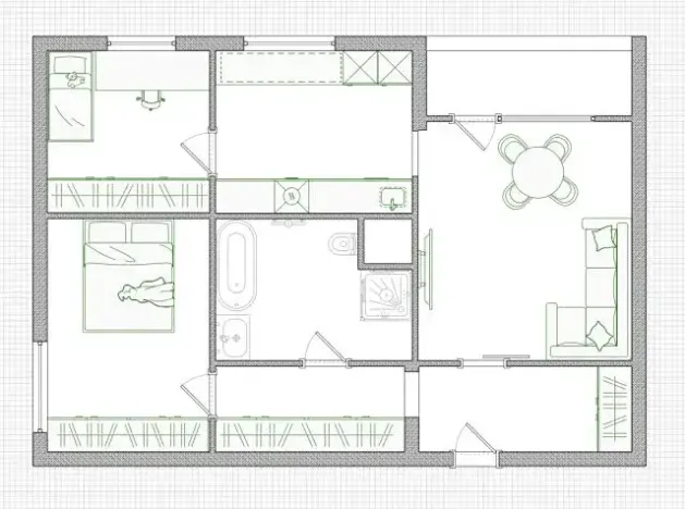 Prodej bytu 3+1, Hodonín, 80 m2