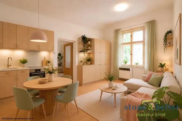 Prodej bytu 2+kk, Praha - Vinohrady, Korunní, 54 m2