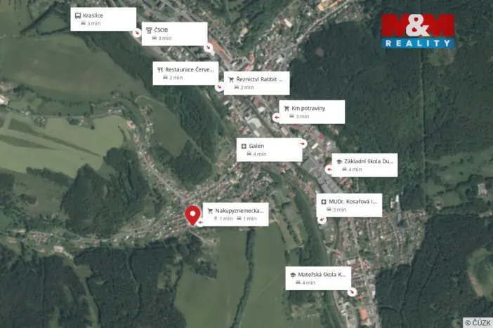 Prodej rodinného domu, Kraslice, Polní, 77 m2