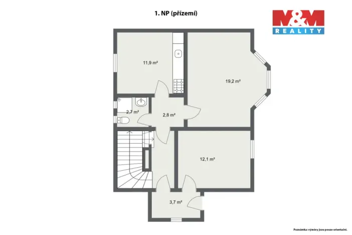 Prodej rodinného domu, Cheb, Dragounská, 113 m2