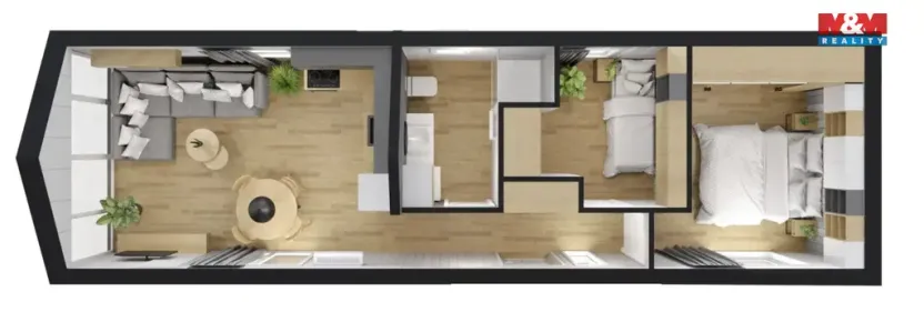 Prodej rodinného domu, Krouna, 55 m2