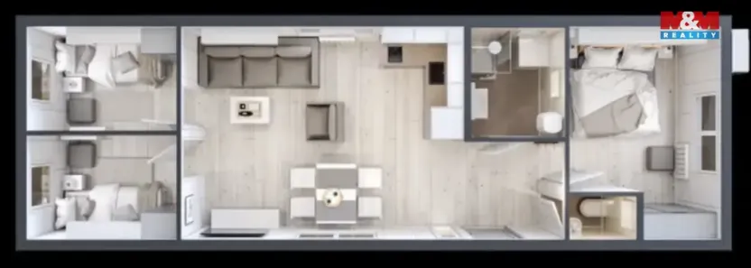 Prodej rodinného domu, Vítězná - Kocléřov, 57 m2