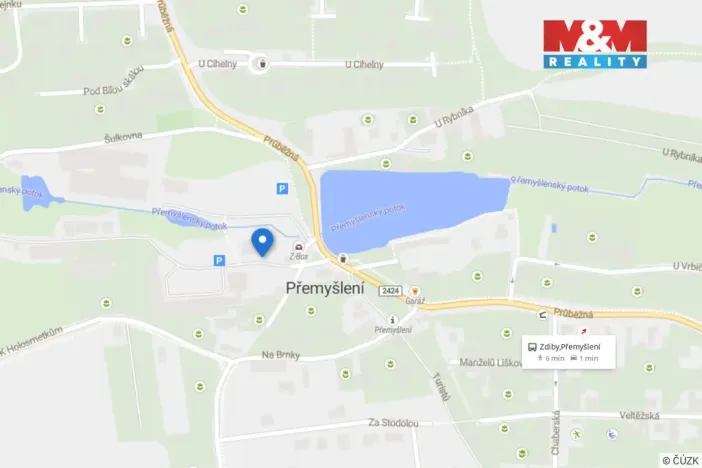 Pronájem komerční nemovitosti, Zdiby - Přemyšlení, U Továrny, 57 m2