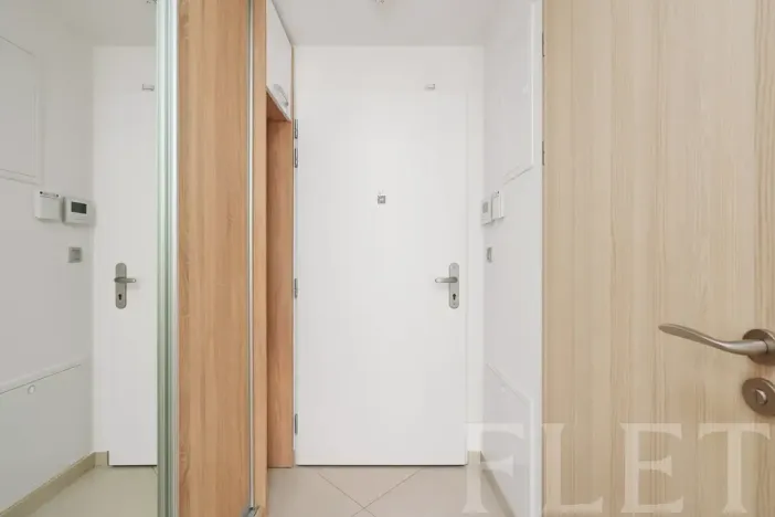Pronájem bytu 1+kk, Praha - Vysočany, Bassova, 28 m2