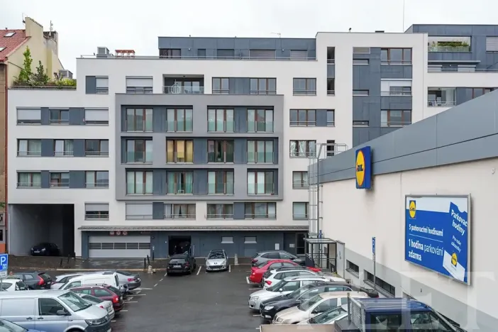 Pronájem bytu 1+kk, Praha - Vysočany, Bassova, 28 m2