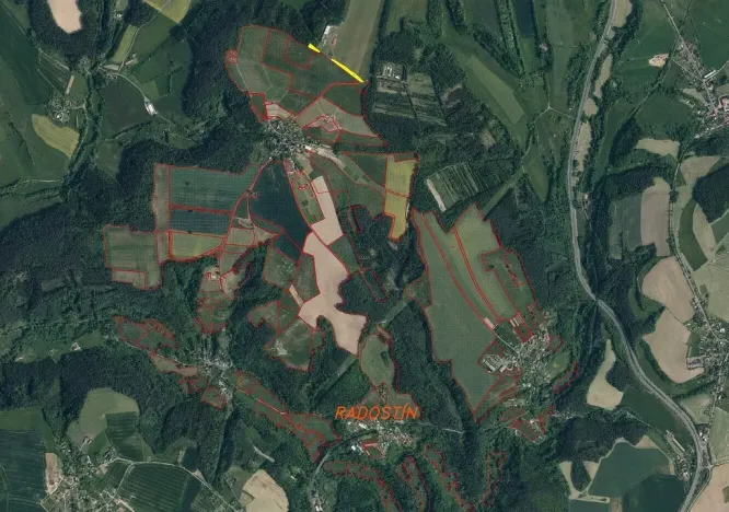 Prodej pozemku, Sychrov - Radostín, 2316 m2