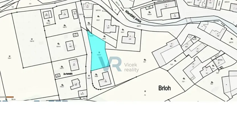 Prodej pozemku pro bydlení, Brloh, 994 m2