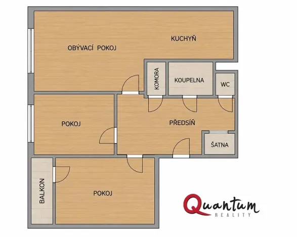 Prodej bytu 3+kk, Praha - Chodov, Jažlovická, 64 m2