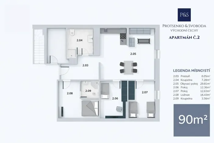 Prodej ubytování, Prosečné, 349 m2