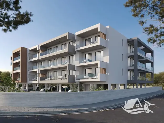 Prodej bytu 1+1, Pafos, Kypr, 50 m2