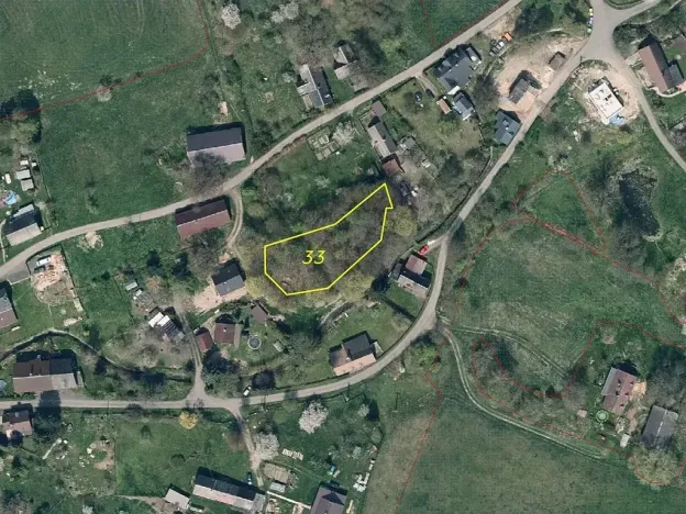 Dražba pozemku pro bydlení, Zdislava, 1043 m2