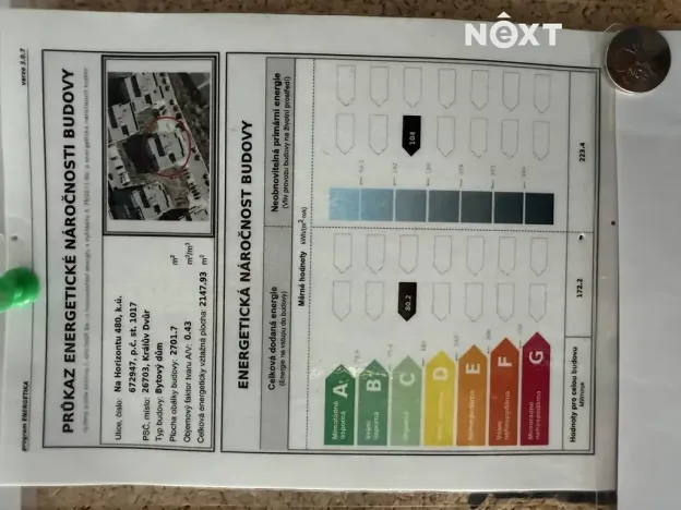 Pronájem bytu 2+kk, Králův Dvůr, Na Horizontu, 50 m2