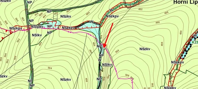 Prodej pozemku, Lipová, 927 m2
