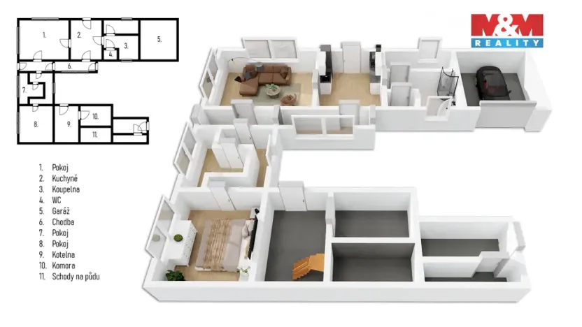 Prodej rodinného domu, Uhersko, 120 m2