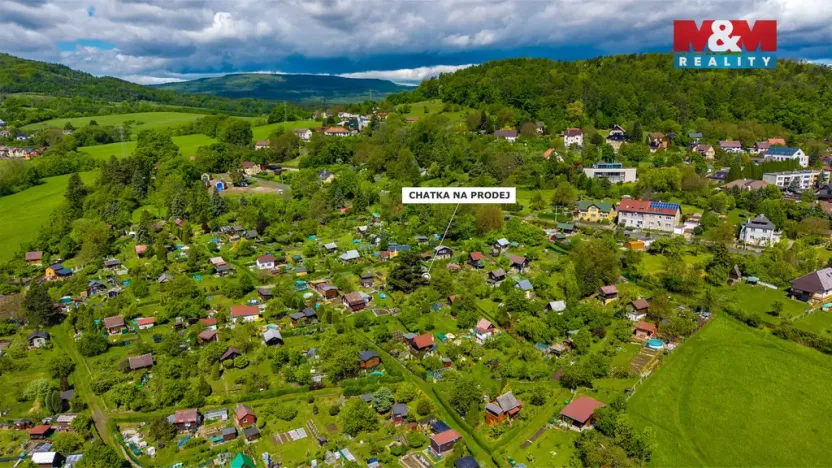 Prodej zahrady, Děčín, Hraniční, 377 m2