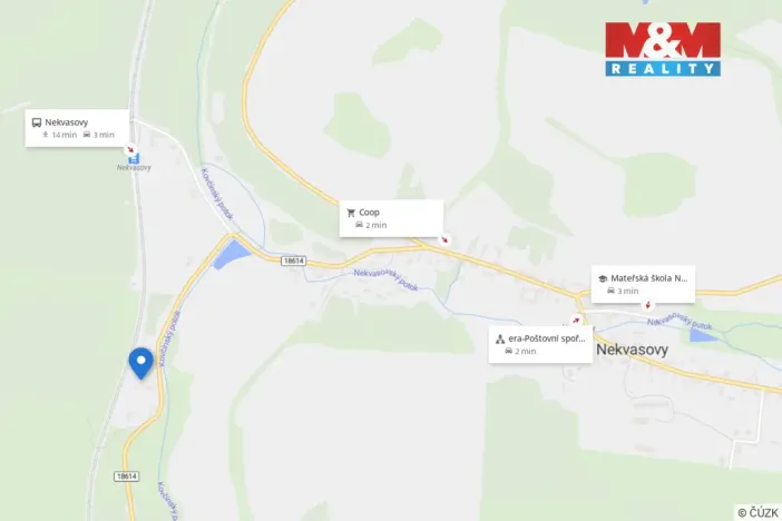 Prodej rodinného domu, Nekvasovy, 70 m2