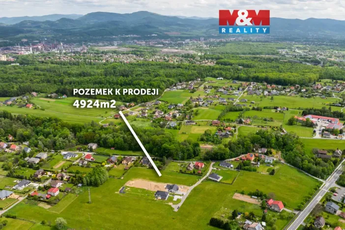 Prodej pozemku pro bydlení, Třinec - Nebory, 4924 m2