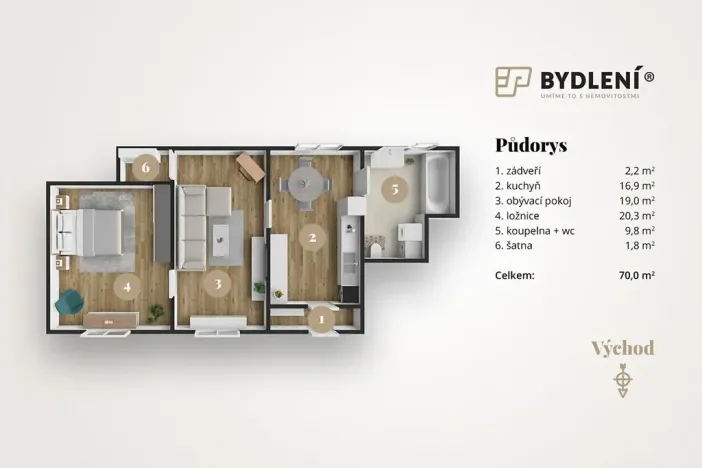 Prodej rodinného domu, Čížkovice, Havlíčkova, 70 m2