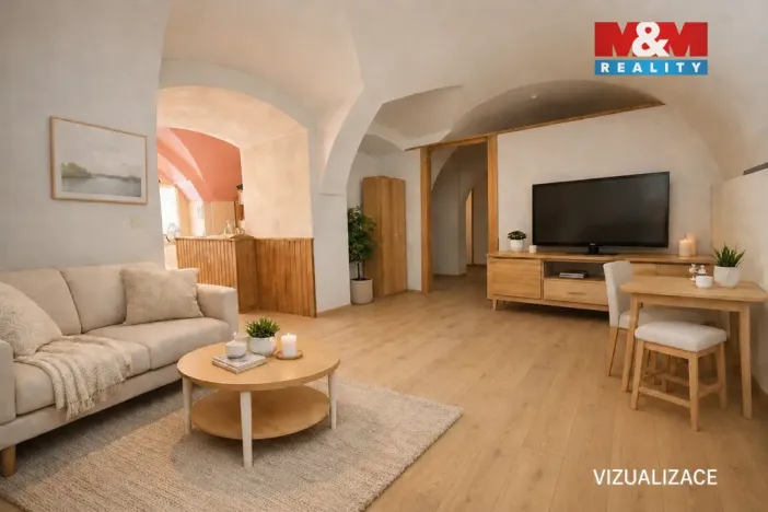 Prodej atypického bytu, Olomouc - Svatý Kopeček, nám. Sadové, 70 m2