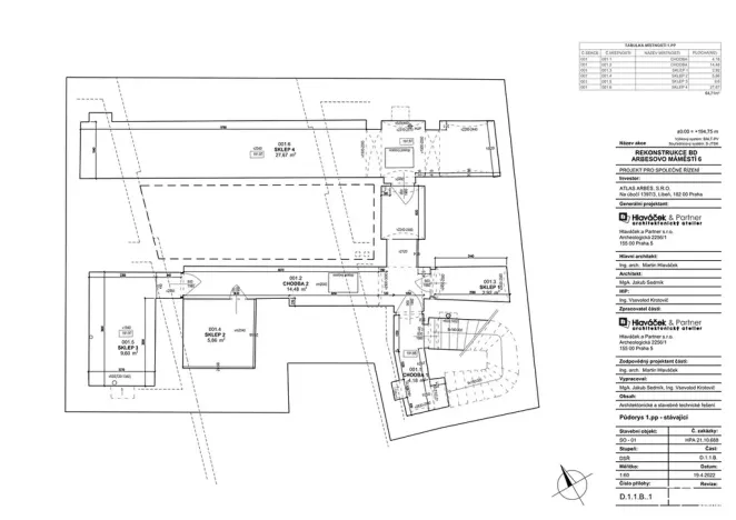 Prodej ubytování, Praha - Smíchov, Arbesovo náměstí, 930 m2
