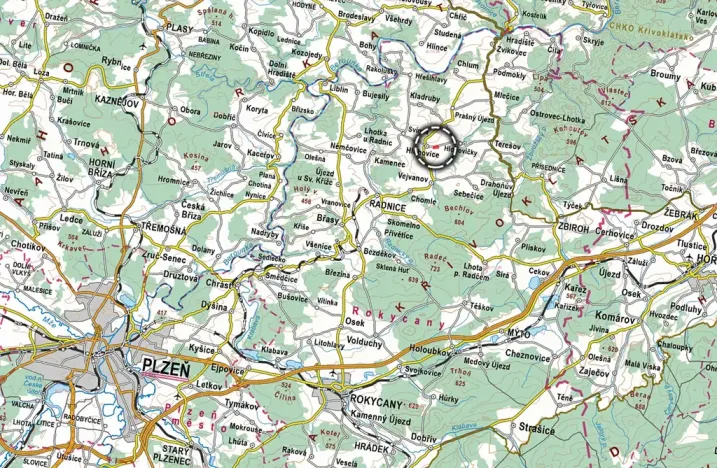Prodej pole, Hlohovice, 22506 m2