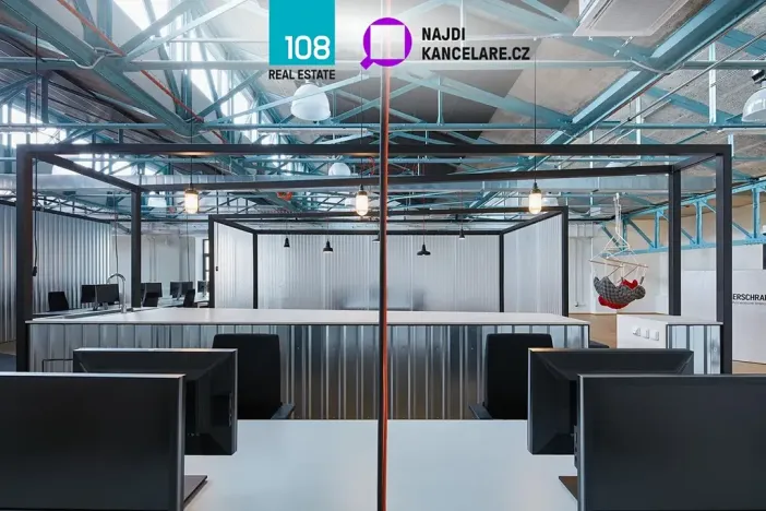 Pronájem kanceláře, Praha - Libeň, Drahobejlova, 706 m2