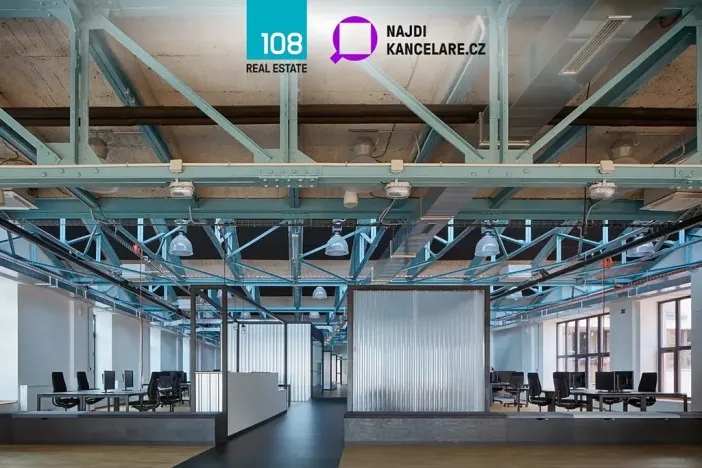 Pronájem kanceláře, Praha - Libeň, Drahobejlova, 706 m2