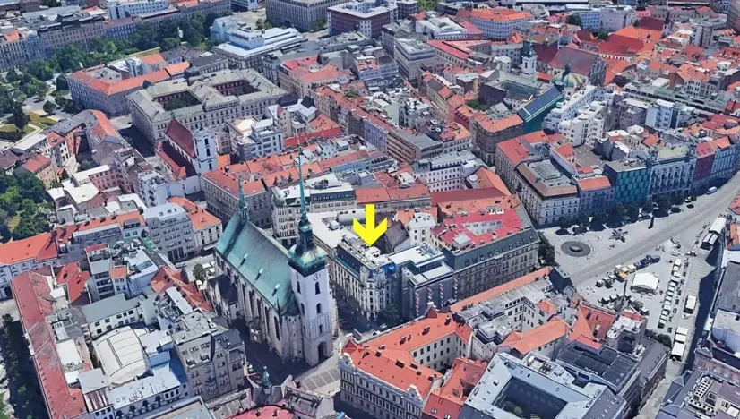 Pronájem obchodního prostoru, Brno, Jakubské náměstí, 292 m2