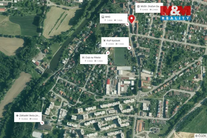 Pronájem bytu 2+kk, Jindřichův Hradec - Jindřichův Hradec III, Václavská, 55 m2