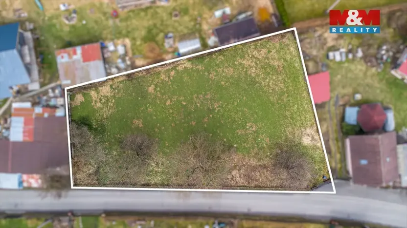 Prodej pozemku pro bydlení, Cvikov, Smetanova, 1225 m2