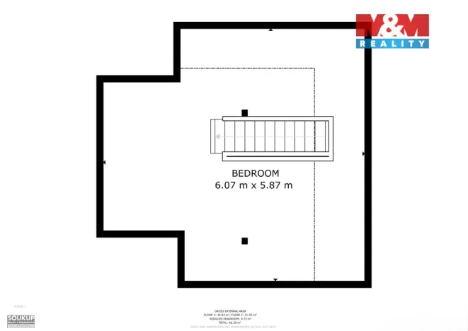 Prodej bytu 2+1, Praha - Strašnice, Na Třebešíně, 66 m2