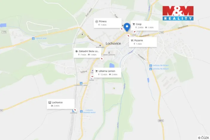 Prodej bytu 2+kk, Lochovice, 59 m2