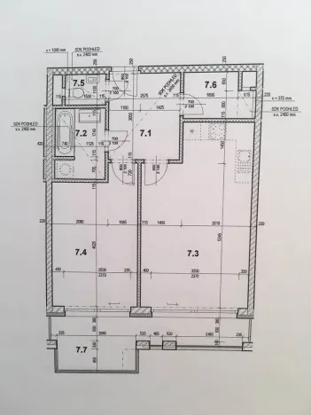 Pronájem bytu 1+kk, Praha - Háje, Výstavní, 34 m2