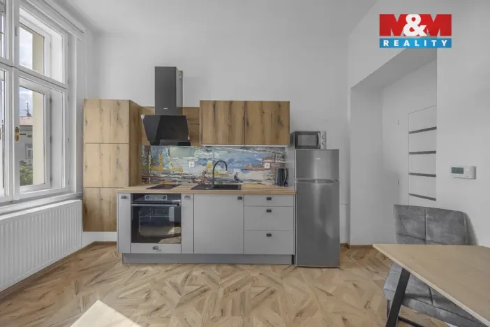 Pronájem bytu 1+kk, Praha - Nové Město, Legerova, 20 m2