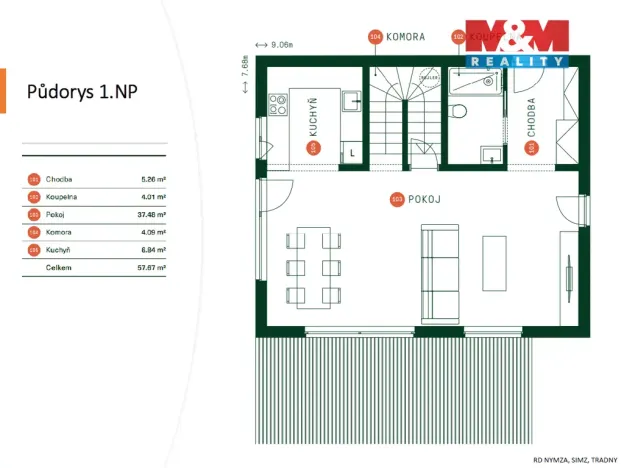 Prodej rodinného domu, Česká Kamenice - Dolní Kamenice, 109 m2