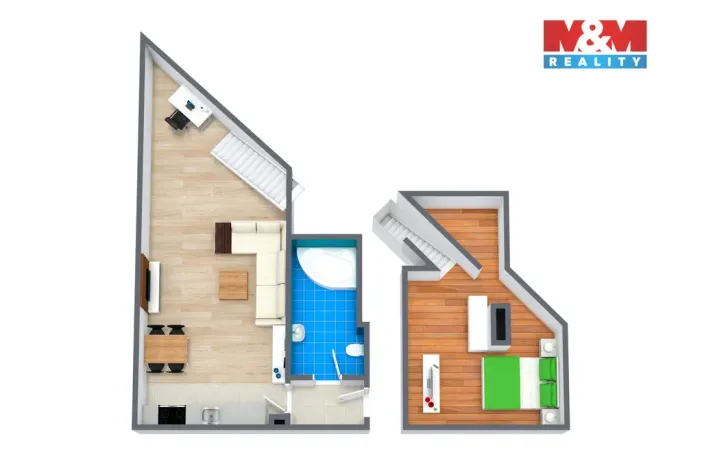 Prodej bytu 2+kk, Plzeň - Jižní Předměstí, Klatovská třída, 66 m2