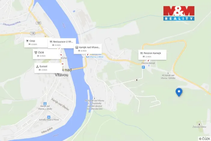Prodej chaty, Kamýk nad Vltavou, 45 m2