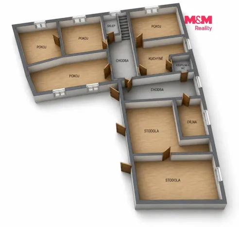 Prodej rodinného domu, Kašperské Hory, Besední, 240 m2