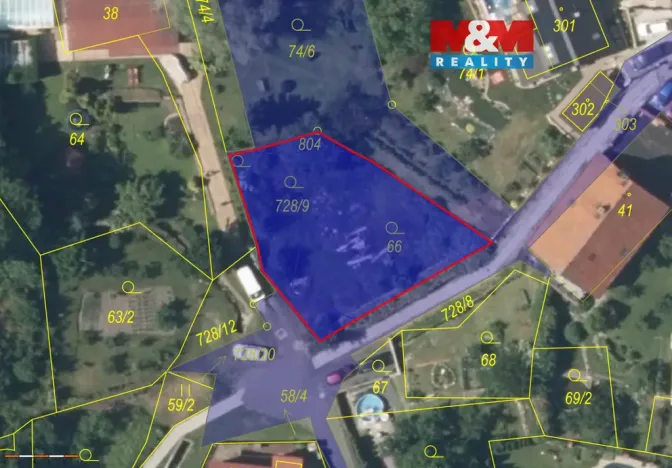 Prodej pozemku pro bydlení, Žitenice - Pohořany, 551 m2