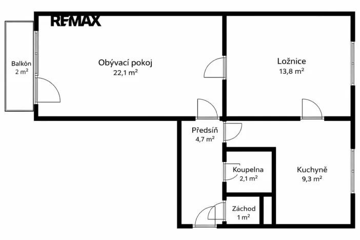 Prodej bytu 2+1, Praha - Žižkov, Pod lipami, 53 m2
