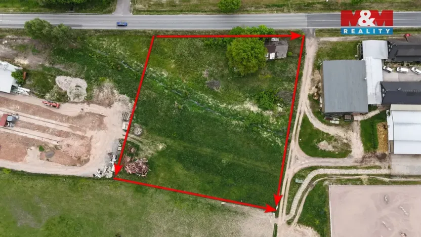 Prodej komerčního pozemku, Líšnice, 6328 m2