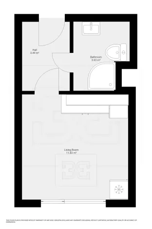 Pronájem bytu 1+kk, Písek, Za Pazdernou, 18 m2